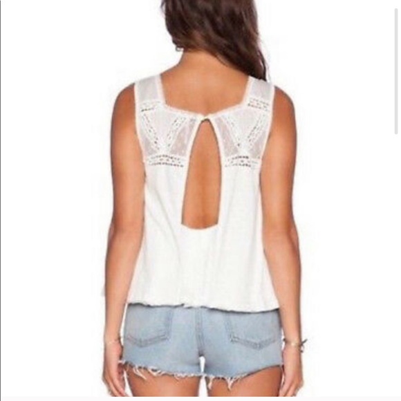 Free People | Costa White Lace Tank Top - Picture 2 of 9
